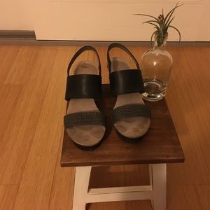 Spanish platform shoes.